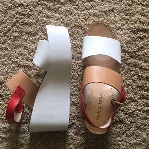 Paola Ferri Platform Sandals Anthropologie
